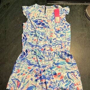 Lilly Pulitzer girls size 10-12 romper